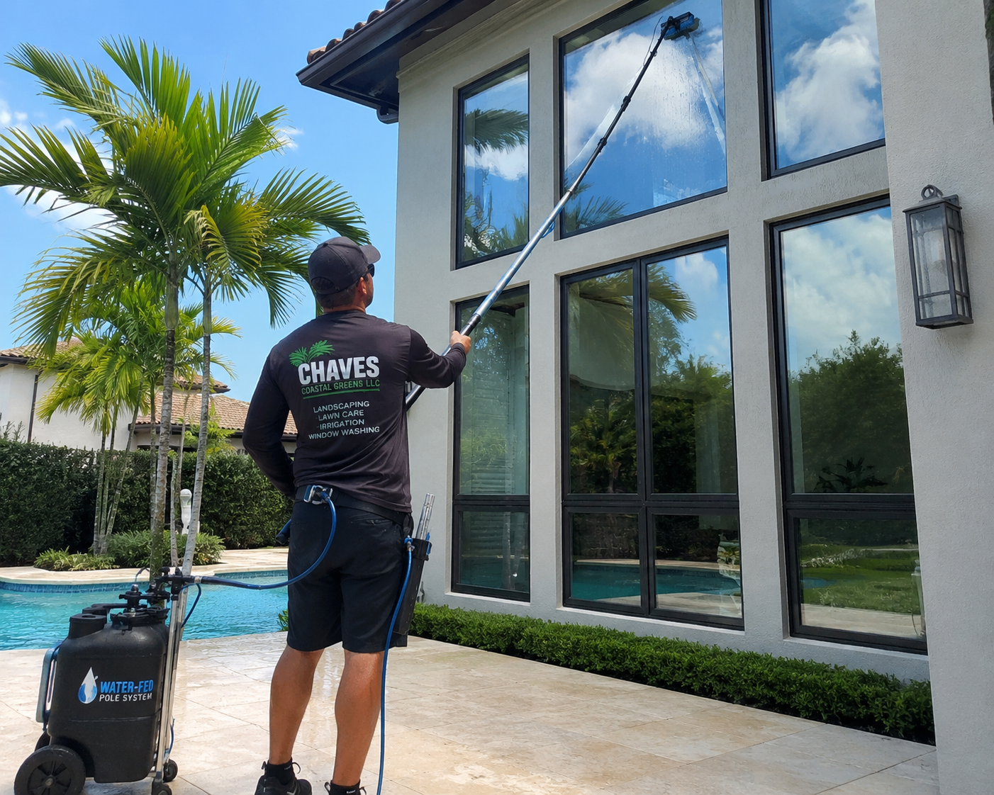 Streak-free window cleaning